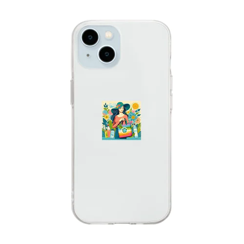 ビューティーグッズ Soft Clear Smartphone Case