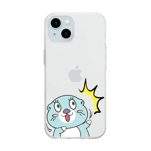 ラッコくん Soft Clear Smartphone Case