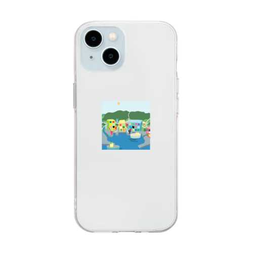 港 Soft Clear Smartphone Case