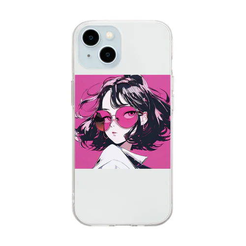 Sun Girls4 Soft Clear Smartphone Case