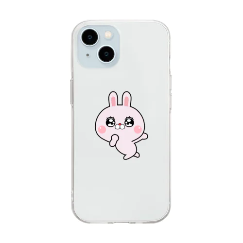 絶好調ラピピ Soft Clear Smartphone Case