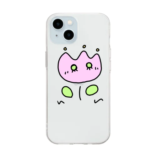 チューリップ Soft Clear Smartphone Case