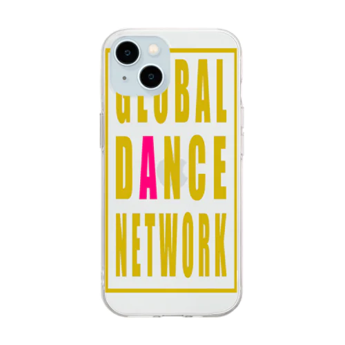 90s ダンス Soft Clear Smartphone Case