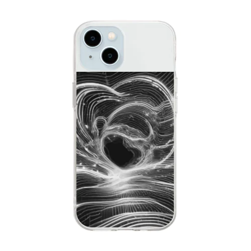 ✨ cosmic void✨ Soft Clear Smartphone Case
