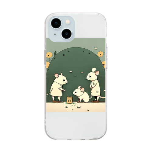 とある世界のネズミたち Soft Clear Smartphone Case