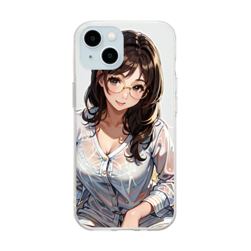 年上のお姉さん7 Soft Clear Smartphone Case