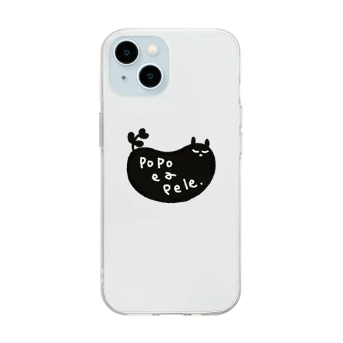 Popo ea Pele　はじめの一歩 Soft Clear Smartphone Case