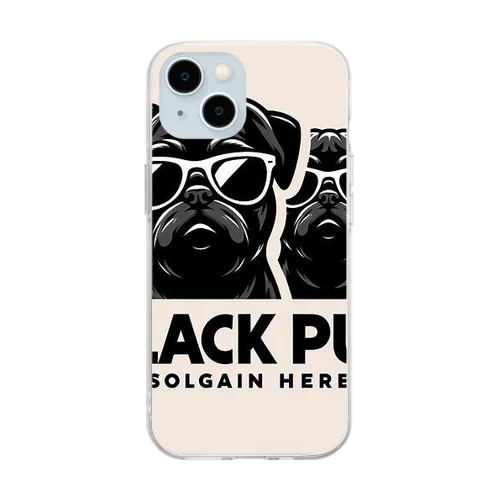 dangerous Pug series Soft Clear Smartphone Case
