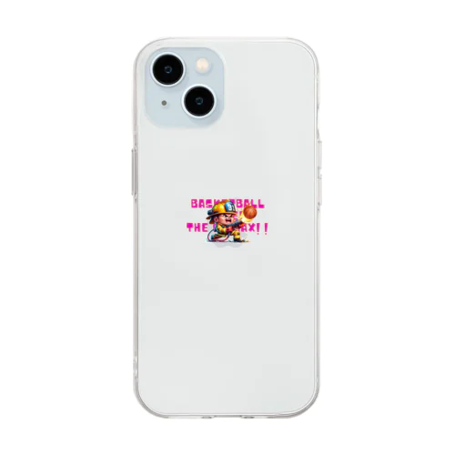 バスケットレスキュー隊 Soft Clear Smartphone Case