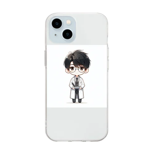 博士ちゃん Soft Clear Smartphone Case