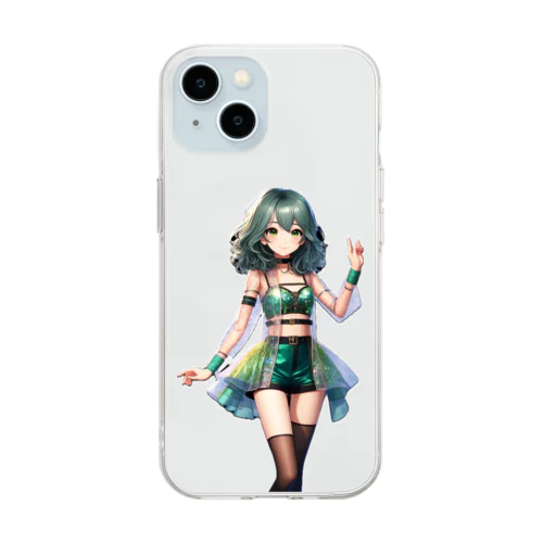 アイドル💕ver.4 Soft Clear Smartphone Case