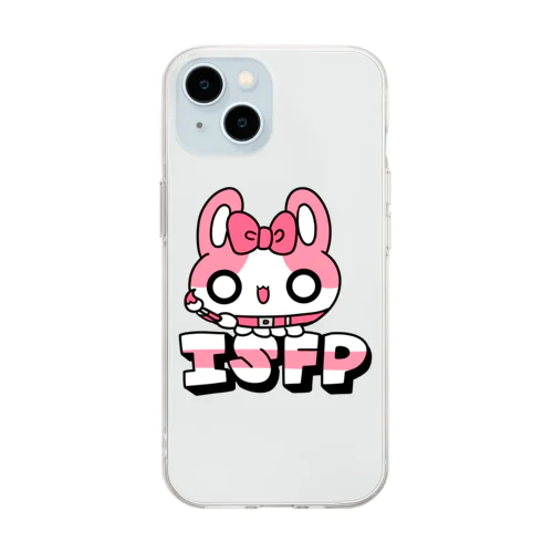 16性格タコちゃんず ISFP Soft Clear Smartphone Case