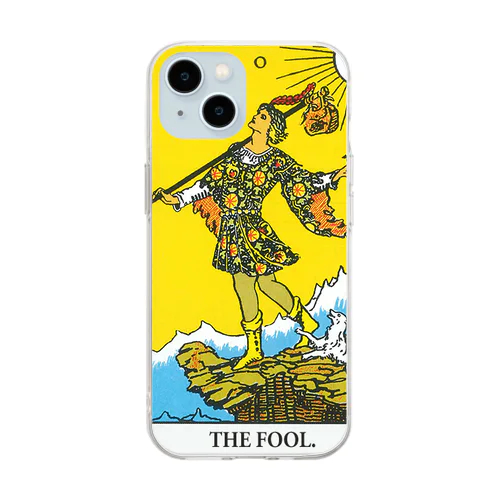ウエイト版「THE FOOL」 Soft Clear Smartphone Case