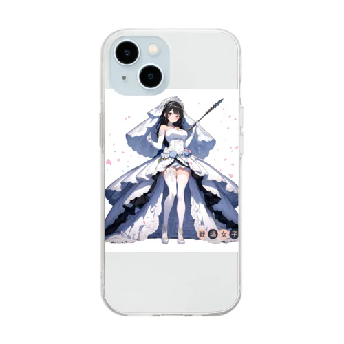 戦場女子 Soft Clear Smartphone Case