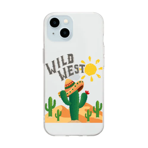 WILD WEST Soft Clear Smartphone Case