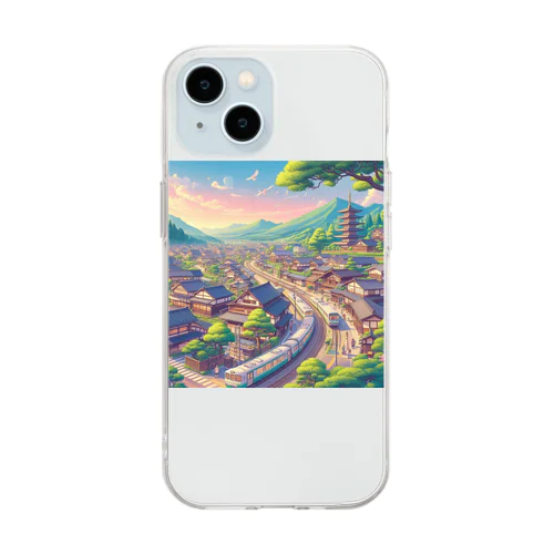 小江戸川越 Soft Clear Smartphone Case