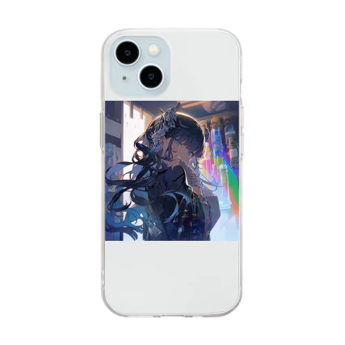 34ごー Soft Clear Smartphone Case