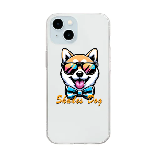 柴犬（A） Soft Clear Smartphone Case