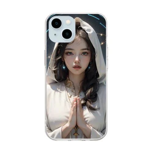 星座シリーズ　水瓶座 Soft Clear Smartphone Case