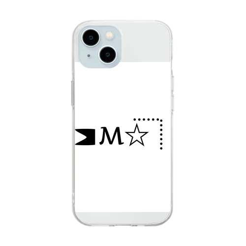 Mの飛躍 Soft Clear Smartphone Case