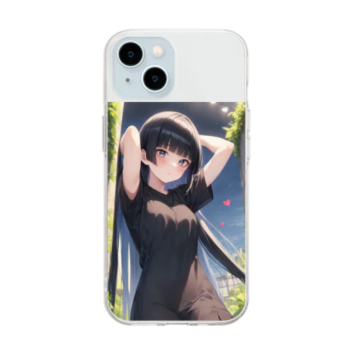 キュンさま✨ Soft Clear Smartphone Case