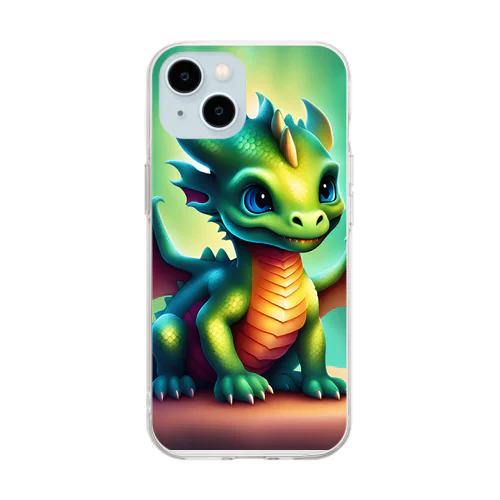 ベイビードラゴン2 Soft Clear Smartphone Case