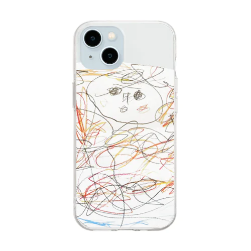 ねぷた絵 Soft Clear Smartphone Case