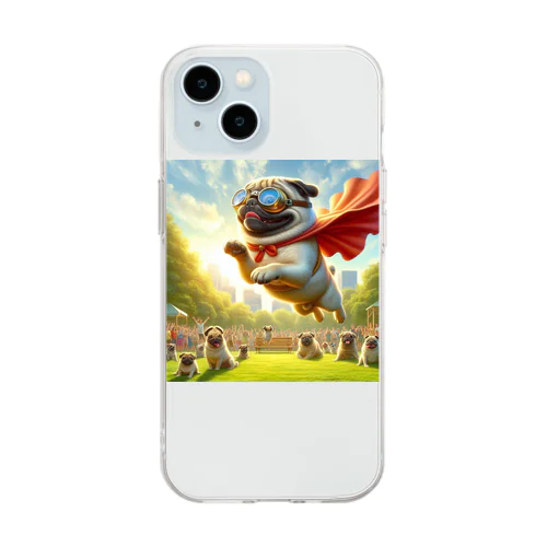 PugPugPug Soft Clear Smartphone Case