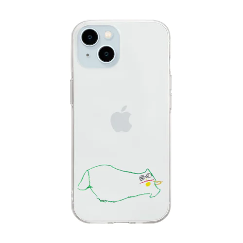 猫龍 Soft Clear Smartphone Case