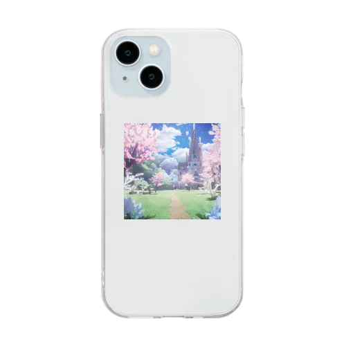 ファンタジーな世界 Soft Clear Smartphone Case