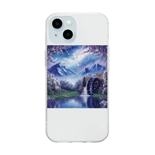 パラダイス Soft Clear Smartphone Case