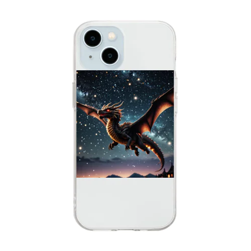 明星のドラゴン Soft Clear Smartphone Case