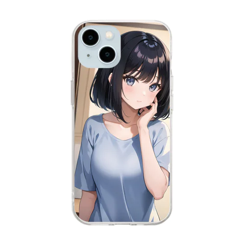 透明感 Soft Clear Smartphone Case