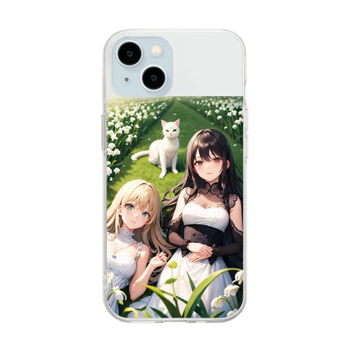 すずらん姉妹 Soft Clear Smartphone Case