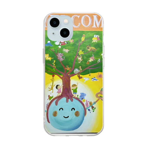 welcome Soft Clear Smartphone Case