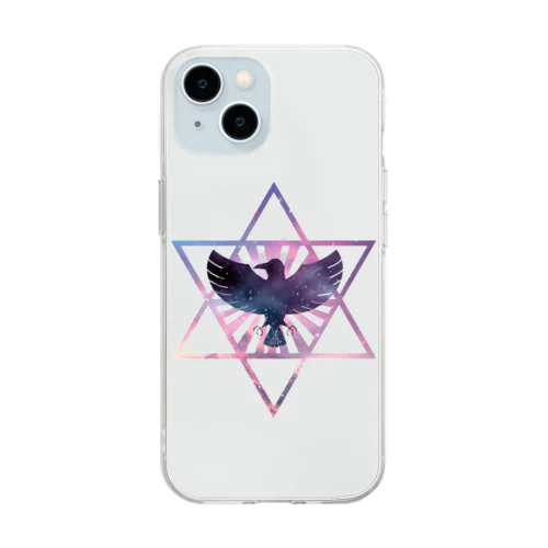 YATAGARASU✡︎CUP オフィシャルグッズ Soft Clear Smartphone Case