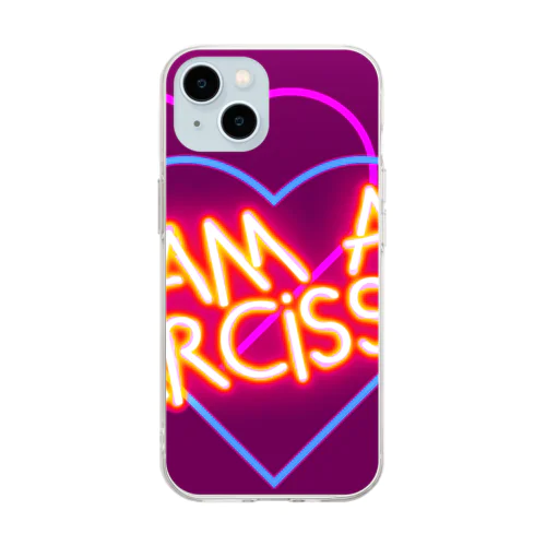 I am a NARCISSIST Soft Clear Smartphone Case