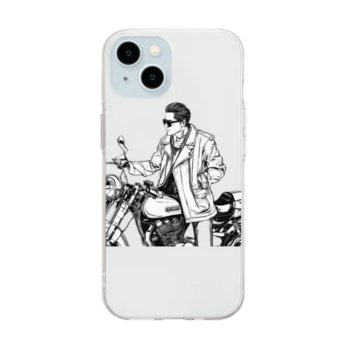 ライダーズ・エレガンス Soft Clear Smartphone Case