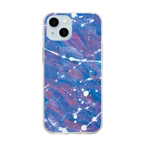 惑星 Soft Clear Smartphone Case