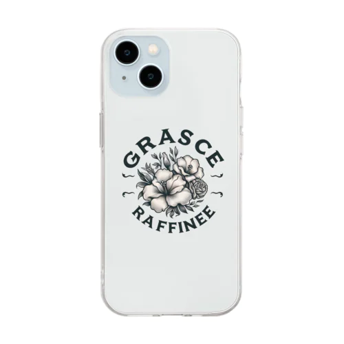 Grace RAFFINE Soft Clear Smartphone Case