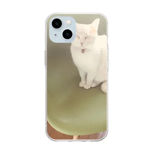 うたたねこ🐾 Soft Clear Smartphone Case