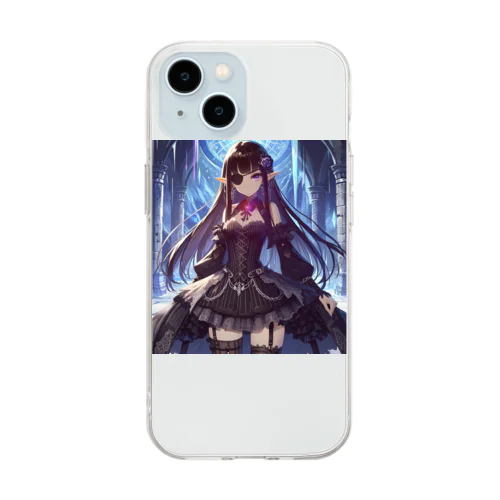 セレスティア・ムーンシェード Soft Clear Smartphone Case