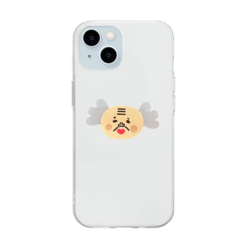 オジサマ Soft Clear Smartphone Case