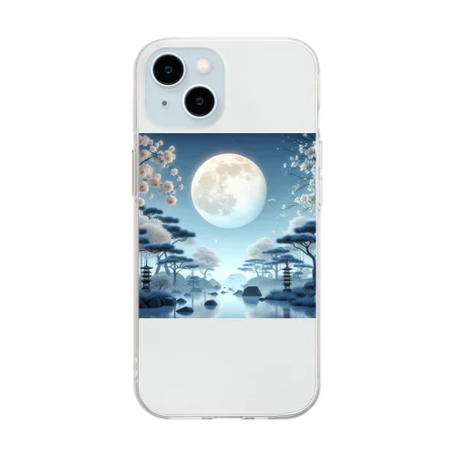 月夜 Soft Clear Smartphone Case