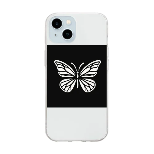 Butterfly Kisses Soft Clear Smartphone Case