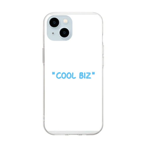 "Cool Biz" Soft Clear Smartphone Case