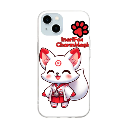 Inari Fox Charm Magic～稲荷の狐1-4 Soft Clear Smartphone Case