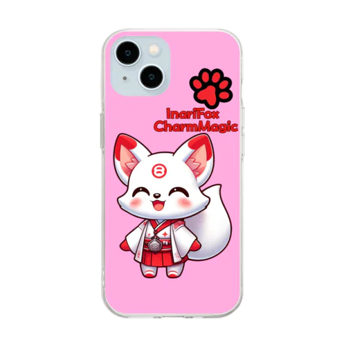 Inari Fox Charm Magic～稲荷の狐1-5 Soft Clear Smartphone Case