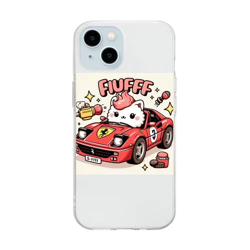 キュートなふぇらーりくん Soft Clear Smartphone Case