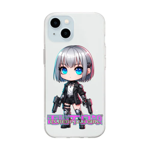 電脳不良娘 Soft Clear Smartphone Case